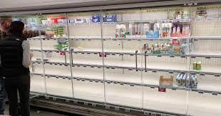 "Les rayons vides menacent les exploitants de supermarchés"